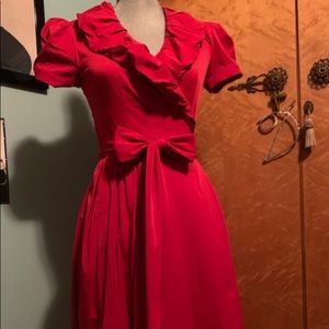 NWT Red Diane Von Furstenberg wrap dress